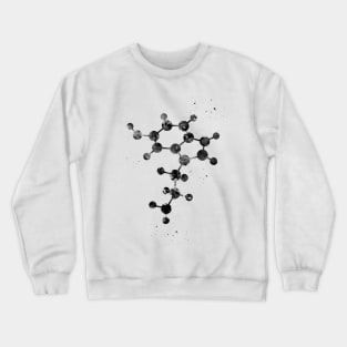 Serotonin Molecule Crewneck Sweatshirt